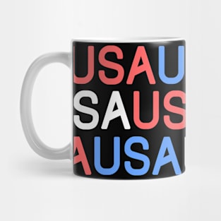 USA 4th of July Mug